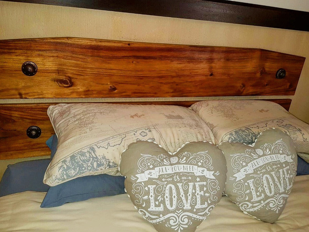 Customised head board with NW/44DD classic dome stud
