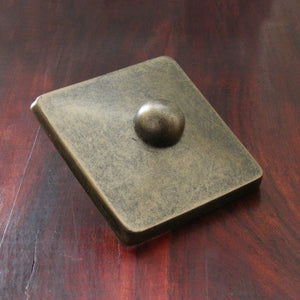 NW/107DD 75 mm square square cap & dome. DIY decor 
