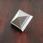 NW/95DD Chrome 50 mm square pyramid cap