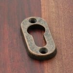 NW/AC19 oval lock plate/escutcheon 